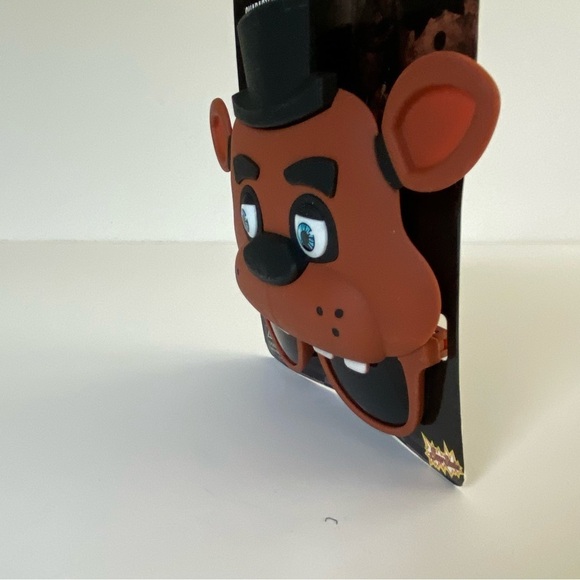 FNAF Freddy Fazbear Halloween Costume Mask Sunglasses Five Nights at Freddys New - Picture 10 of 11